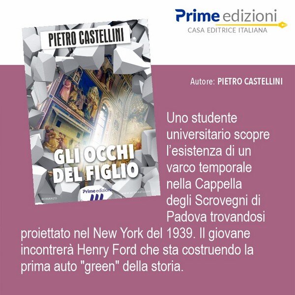 Pietro Castellini Gli occhi del Figlio Thriller Prime Edizioni