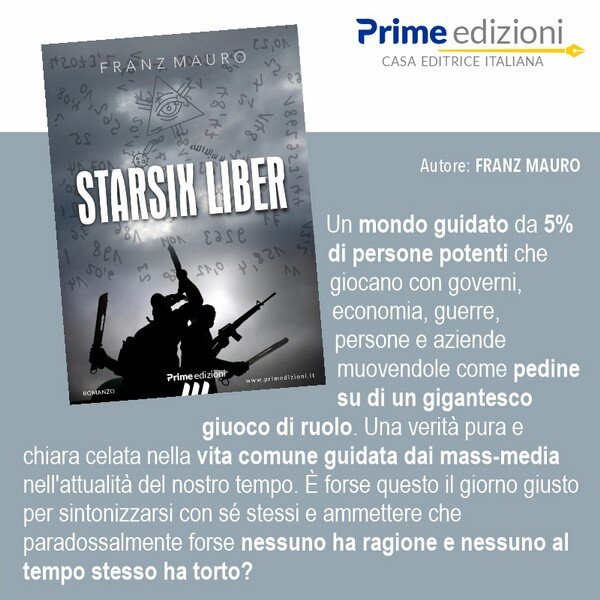 franz Mauro Starsix Liber Ebook Prime Edizioni